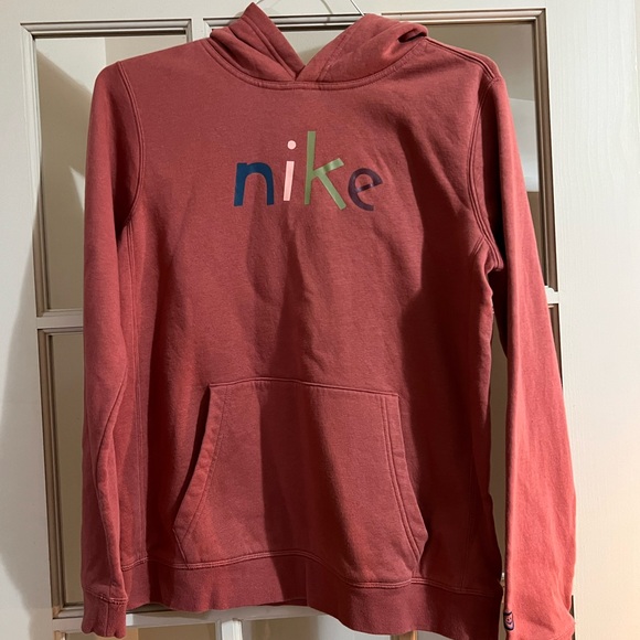 Nike Other - Nike Multicolor Logo Mauve Hoodie